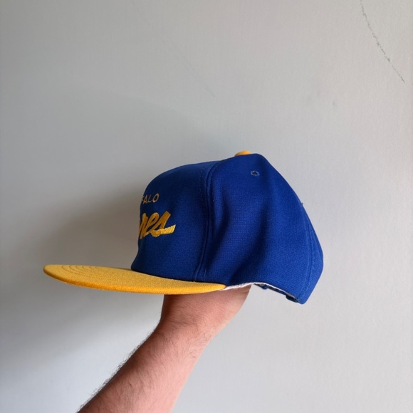 RARE BUFFALO SABRES NHL NWT snapback TED FLETCHER hockey hat - Picture 5 of 8